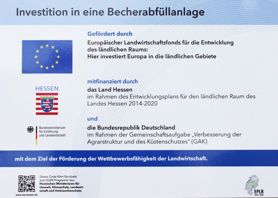 Investition in eine Becher­abfüll­anlage