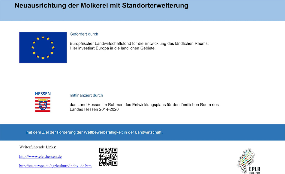 Neu­ausrichtung der Molkerei mit Standort­erweiterung
